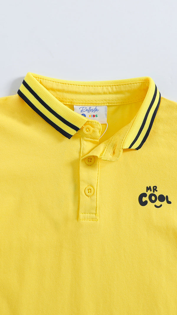 Polo Amarilla MR. COOL