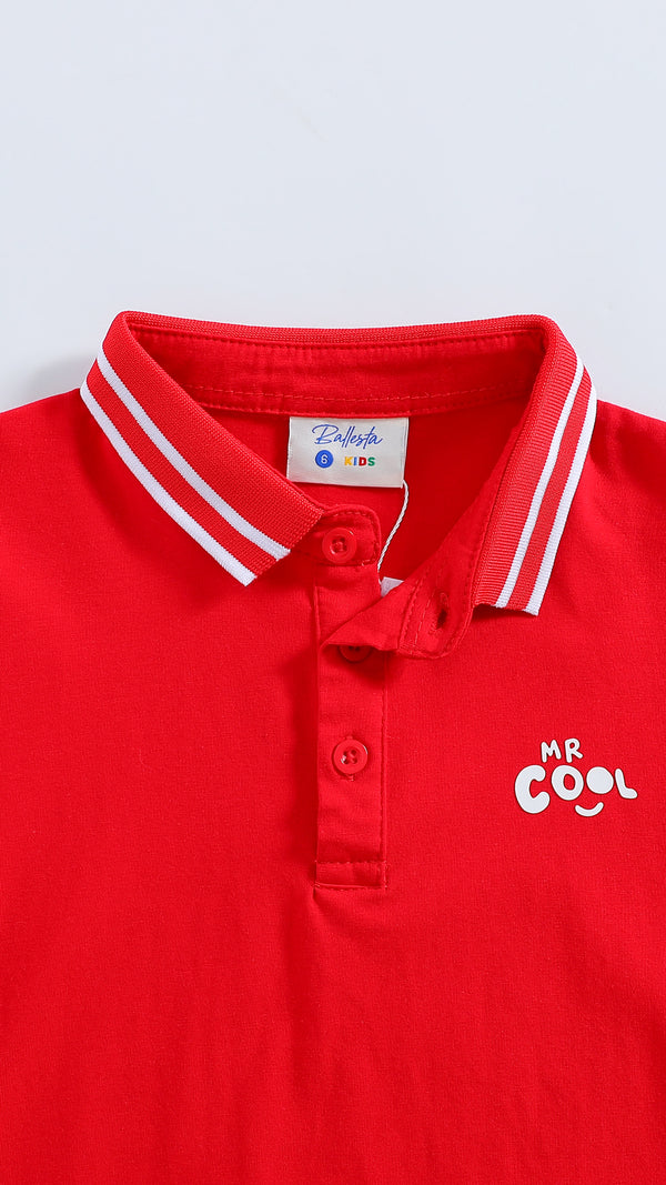 Polo Roja MR. COOL