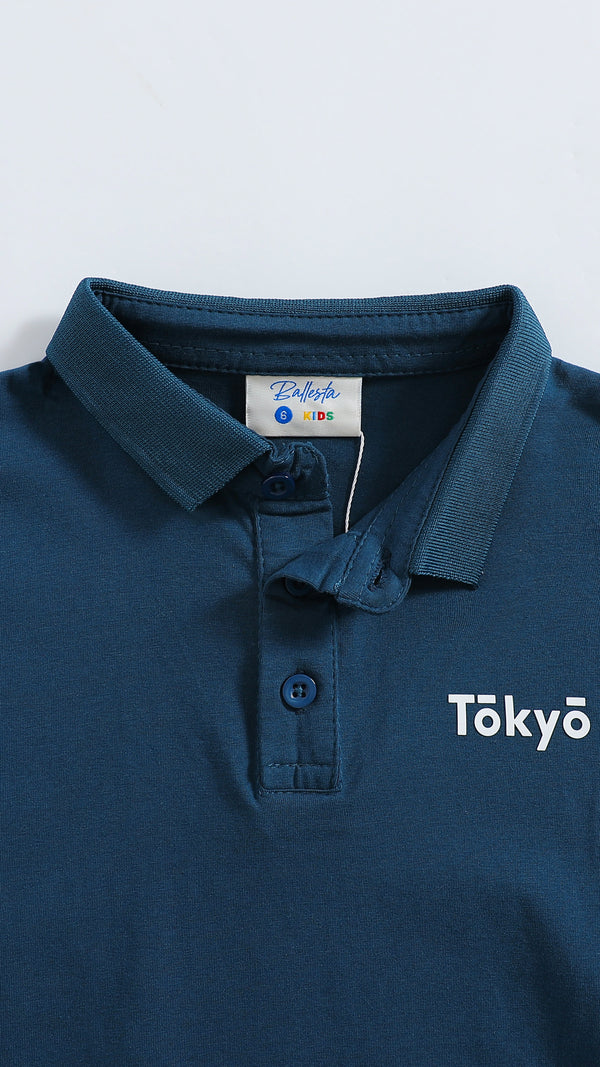 Polo Azul turqui Tokyo