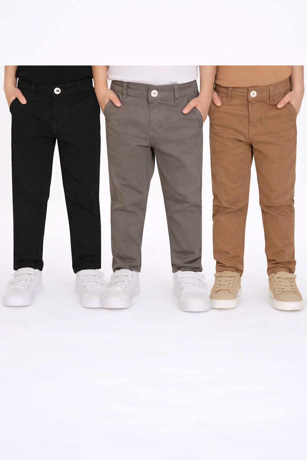 Pack x3 Pantalones Dril